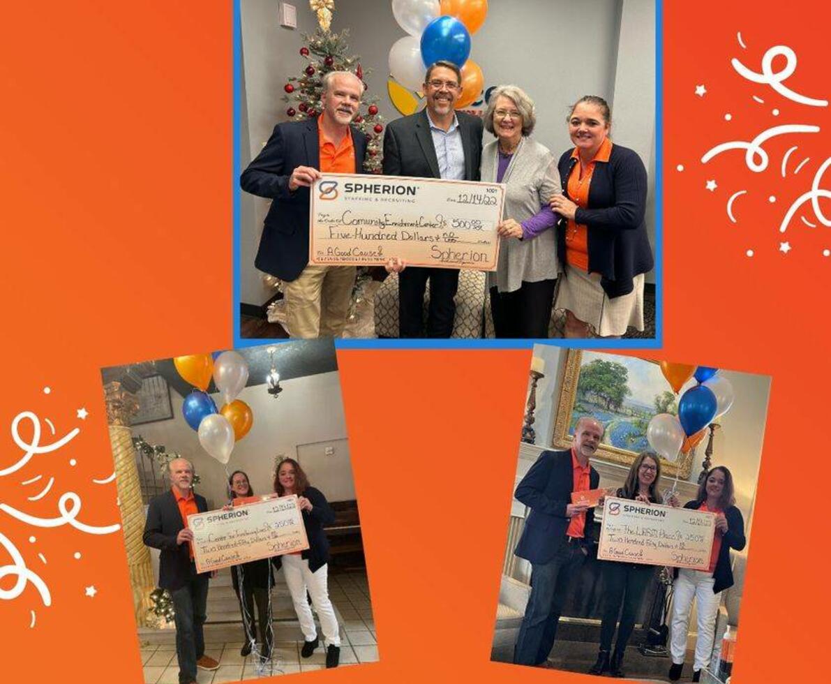 Spherion Ft. Worth Gives Back Spherion